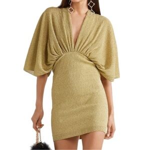 ROTATE Birger Christensen Metallic
Dress - NEW